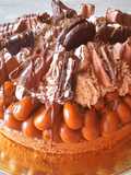 Marquise de chocolate con oreos