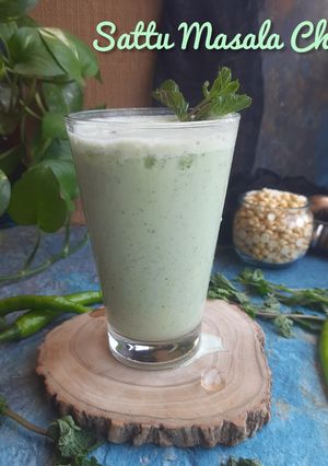 A picture of Sattu Masala Chass.