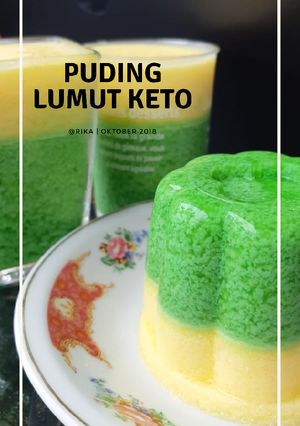 Foto resep Puding lumut butter keto