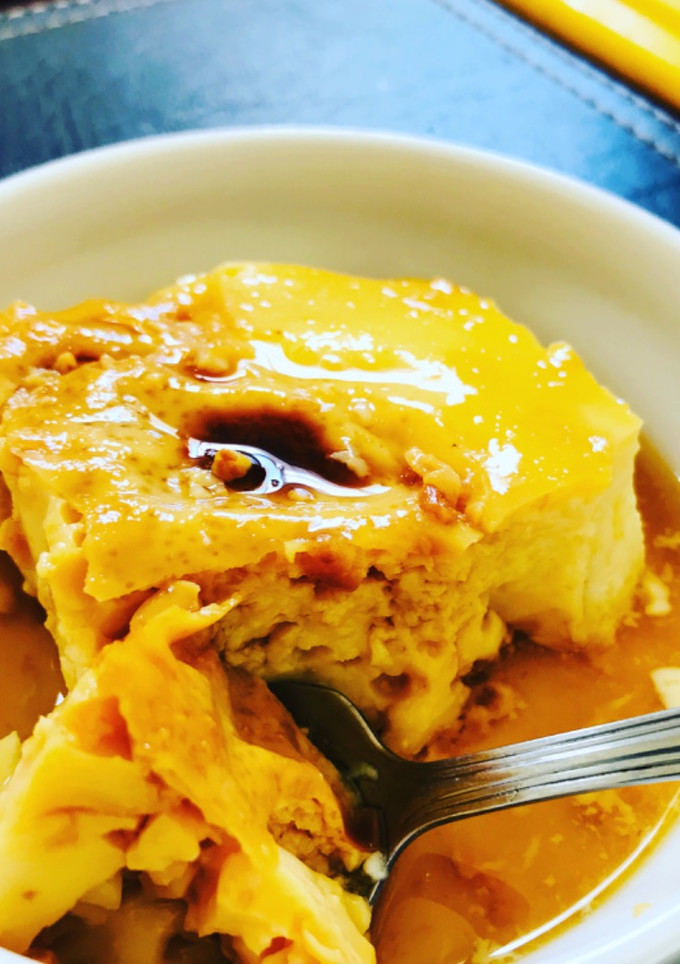 Una foto de Leche asada