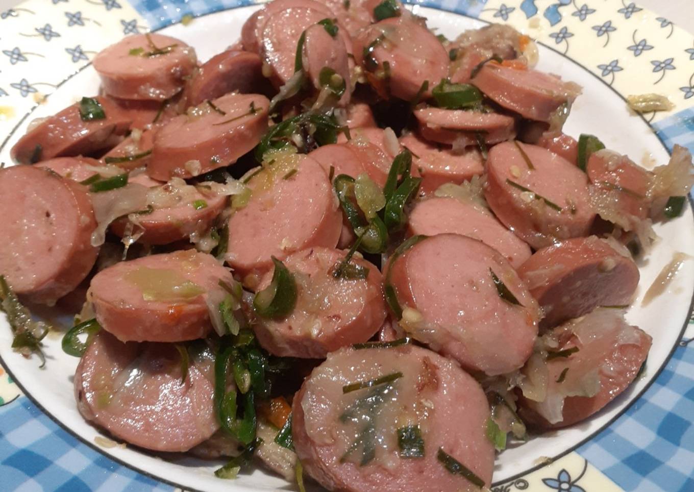 Sosis sapi cabe ijo