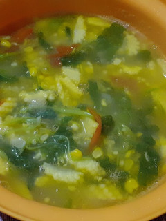 Foto resep Sayur Bayem Jagung Manis