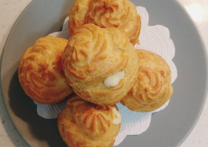 Resep Kue Sus isi Vla oleh nurul meutia - Cookpad