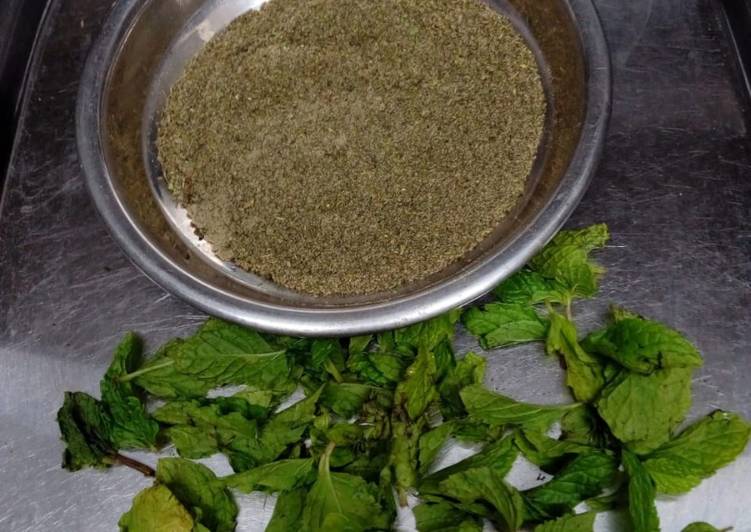 Steps to Make Quick Chachh masala powder