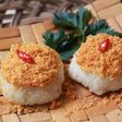 Ketan serundeng pedas