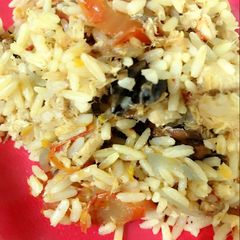 A picture of Smoked fish jollof.