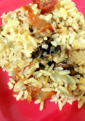 A picture of Smoked fish jollof.