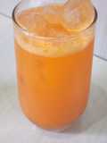 Jus Oranye (Wortel, Jeruk Sunkist dan Apel)