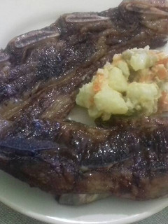 Una foto de Asado a la uruguaya