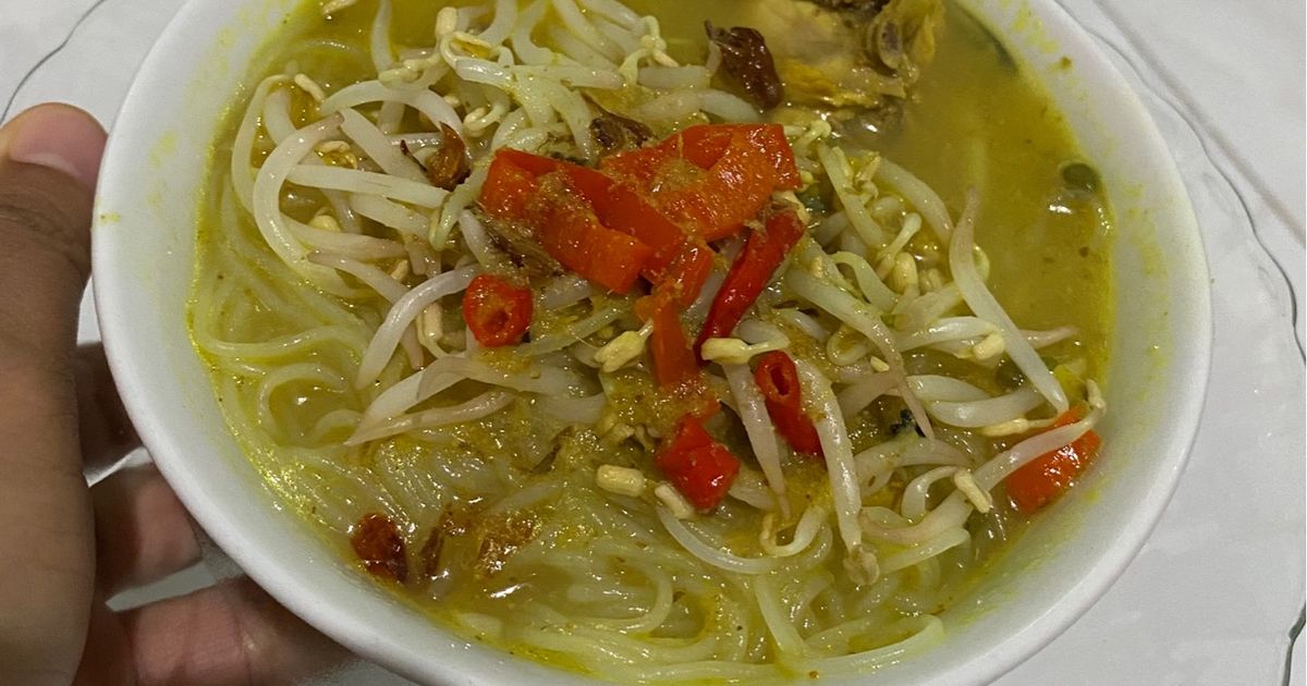 Recook n Re-improve Soto Daging Ayam Bumbu Bali ala Gita