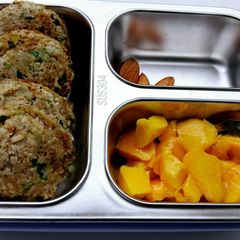 A picture of Urad Dal and Semolina Cutlets.
