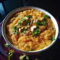 A picture of Dal khichdi.