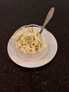 A picture of Simple Creamy Coleslaw.