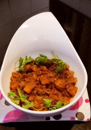 A picture of Chilli paneer.