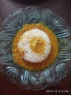 A picture of Coconut Onion Dal sambar.