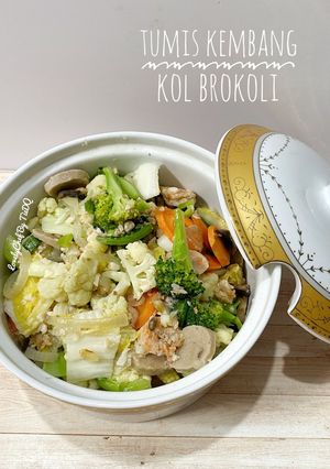 Foto resep Tumis Kembang Kol Brokoli