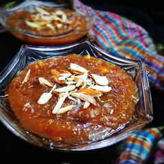A picture of Chana Dal Halwa.