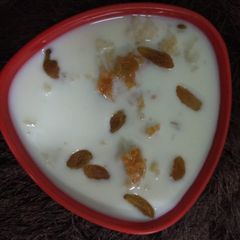 A picture of Rice gur healthy kheer.