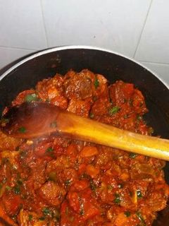 A picture of Fried Beef.