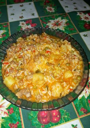 Una foto de Guiso de arroz