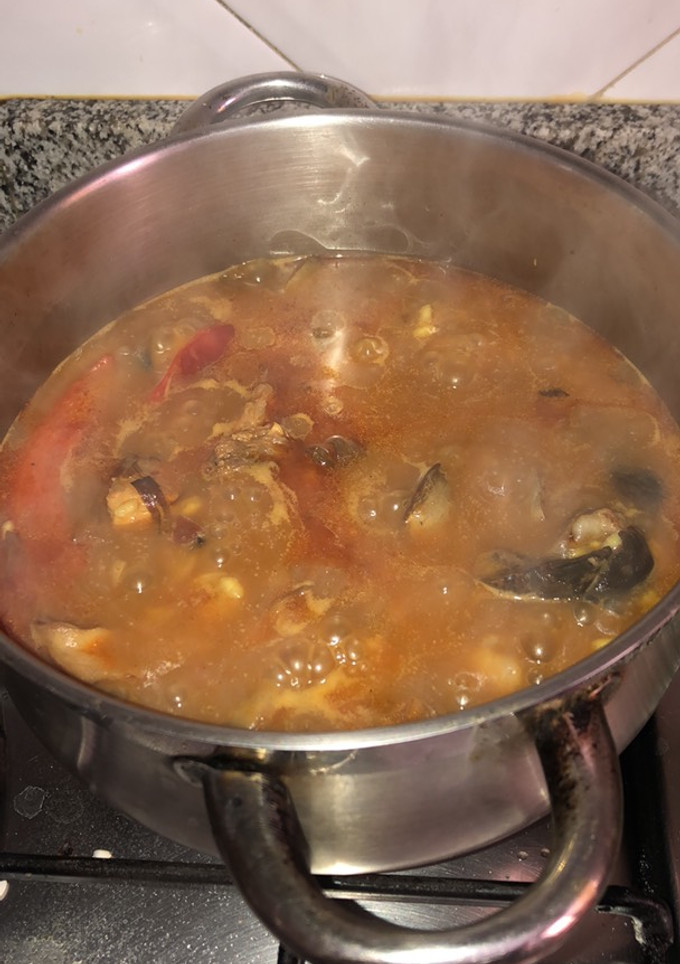 Una foto de Arroz con conejo caldoso de la abuela