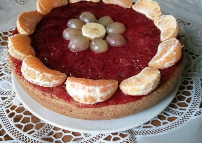 Бисквит из кукурузной муки в мультиварке