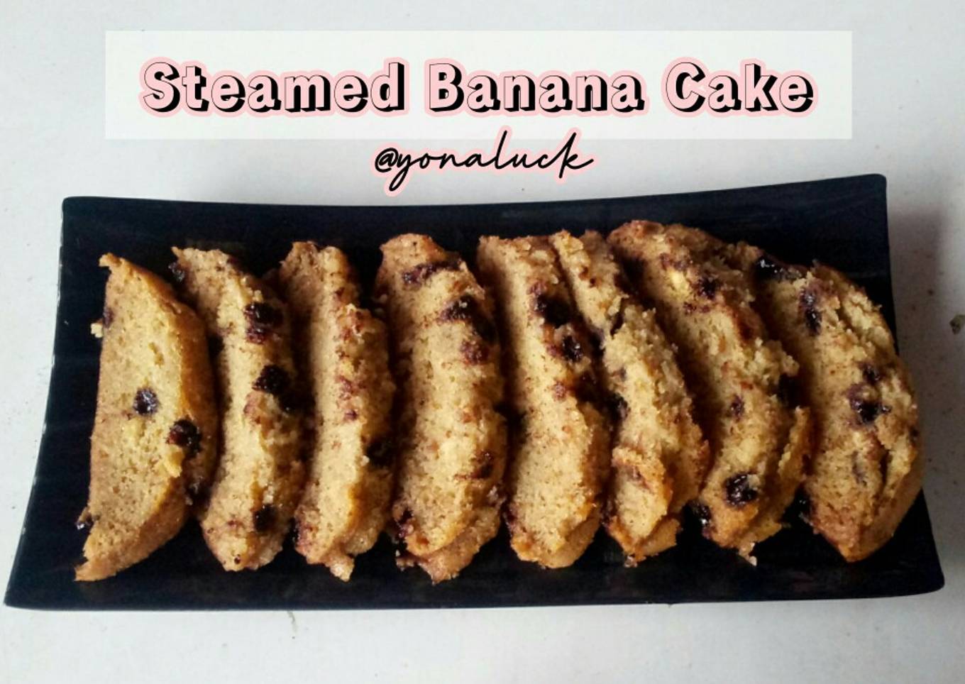 Steamed Banana Cake / Bolu Pisang Kukus