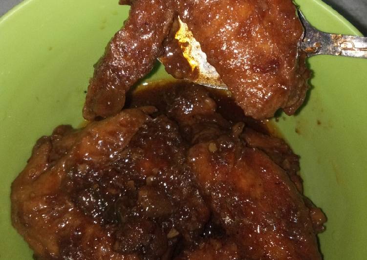 Langkah Mudah untuk Membuat Ayam kecap pedas manis Anti Gagal
