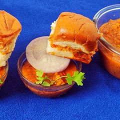 Mumbai Style Pav Bhaji A picture of Mumbai Style Pav Bhaji.