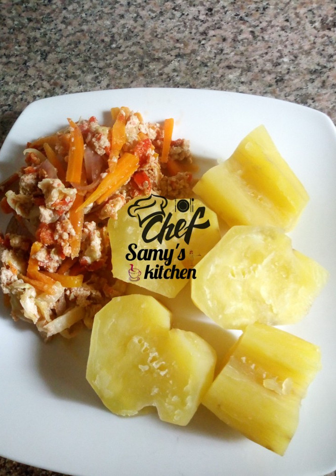 A picture of Simple egg souce.