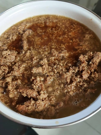Langkah Gampang Membuat Resep Lapis daging sapi yang Enak Banget