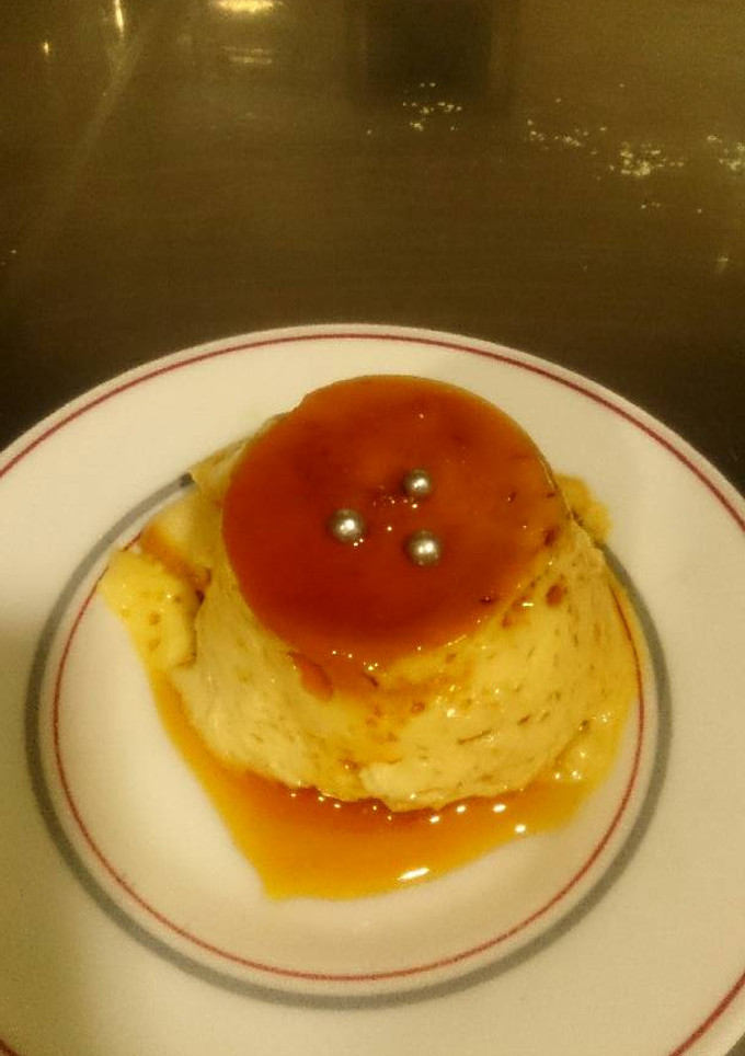 Una foto de Flan 🍮 fácil y rico en 5 minutos