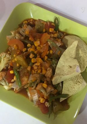 Foto resep Capcay Tahu Untuk Menu Sarapan Diet