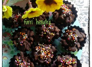 Foto resep Coklat Kacang Cup Mix Springkle #BikinRamadanBerkesan