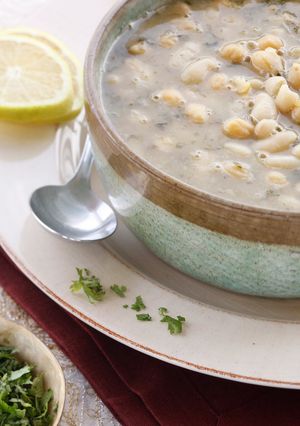 صورة لوصفة طريقة عمل شوربة أو حساء الحبوب