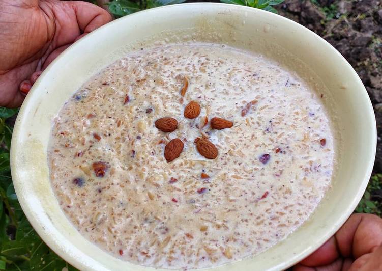 Simple Way to Prepare Award-winning Brown rice kheer