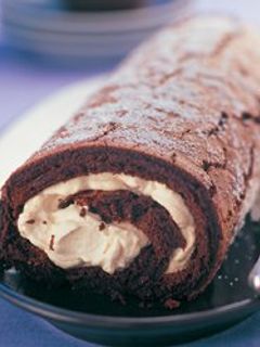 صورة لوصفة طريقة عمل سويسرول بالشوكولاتة