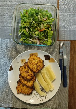 Una foto de Hamburguesas de pollo