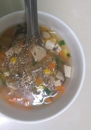 Hình của món Soup gà thanh cua🦀🦀🦀.