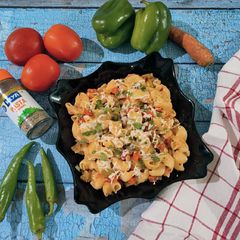 A picture of Masala Macaroni.
