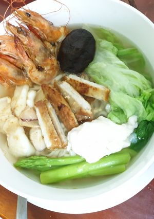 Hình của món Mì cho ngày chủ nhật.