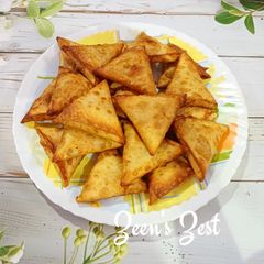 A picture of Shami Kabab Samosas.