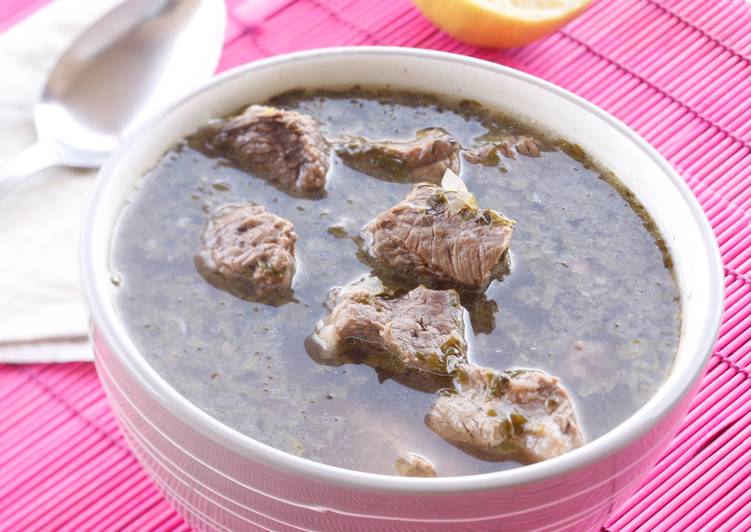 طريقة عمل شوربة لحم الموزات بالصور من ديانا ق كوكباد