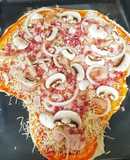 🍕 Pizza casera con masa hecha a mano 👌