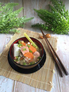 Foto resep Sup Ikan Salmon ala Sushi Tei