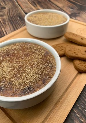 Une photo de Crème brûlée aux spéculoos
