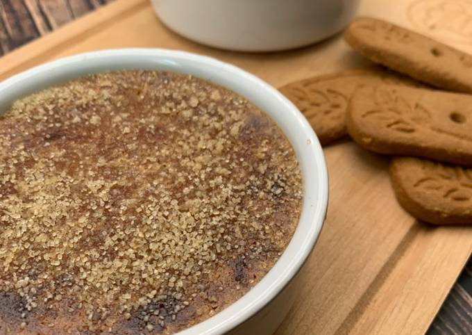 Crème brûlée aux spéculoos