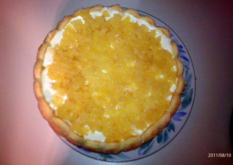 Steps to Make Speedy Pineapple Ladyfinger Cheesecake