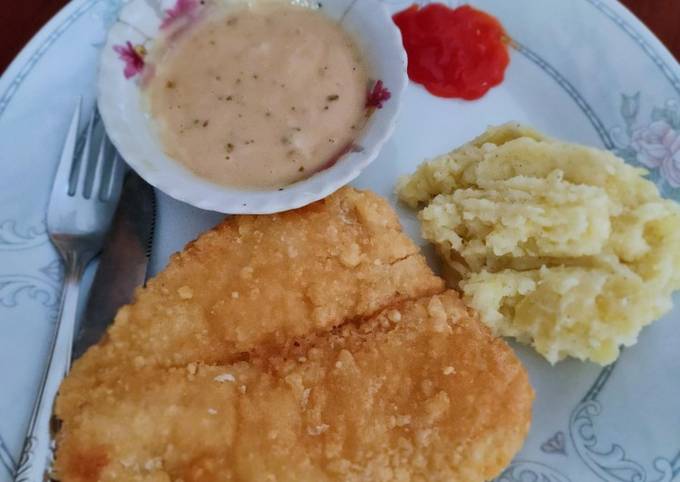 Fish n chip ala rumahan