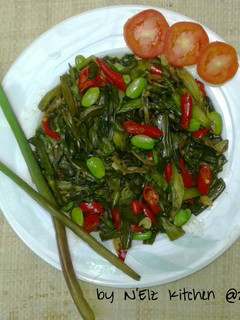 Foto resep Tumis Genjer Teri Pete